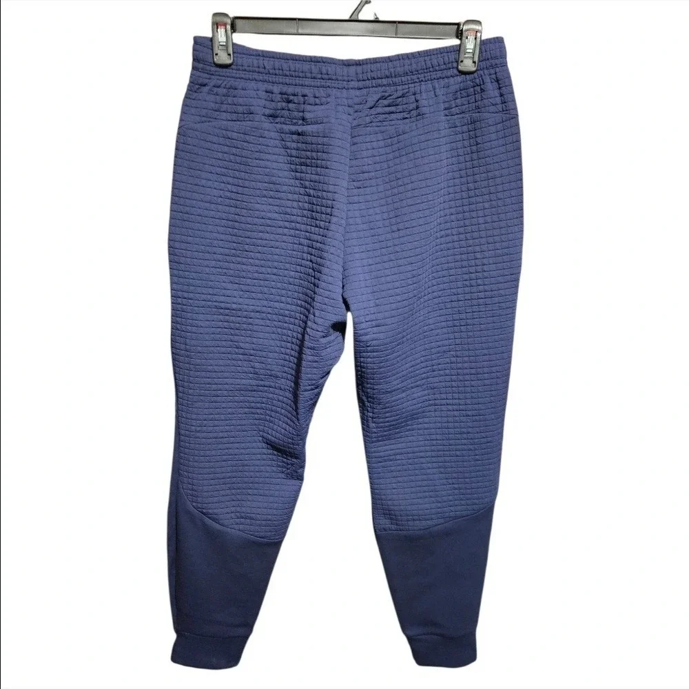Under Armour Mens‎ Unstoppable Fleece Grid Jogger Pants Navy Blue Size Large New